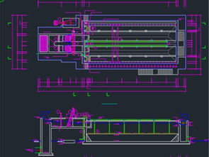 MSBR工艺污水处理厂CAD设计图与水利水电图纸资源介绍